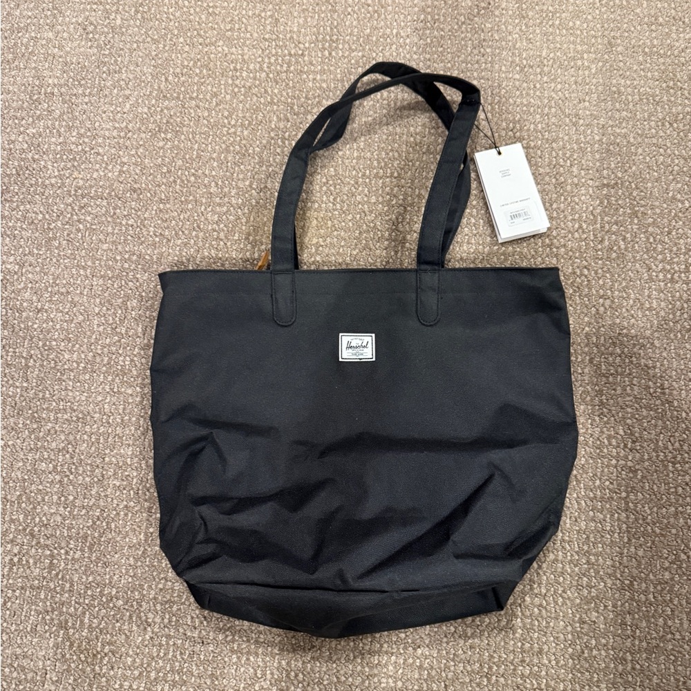 Herschel Black Tote Bag